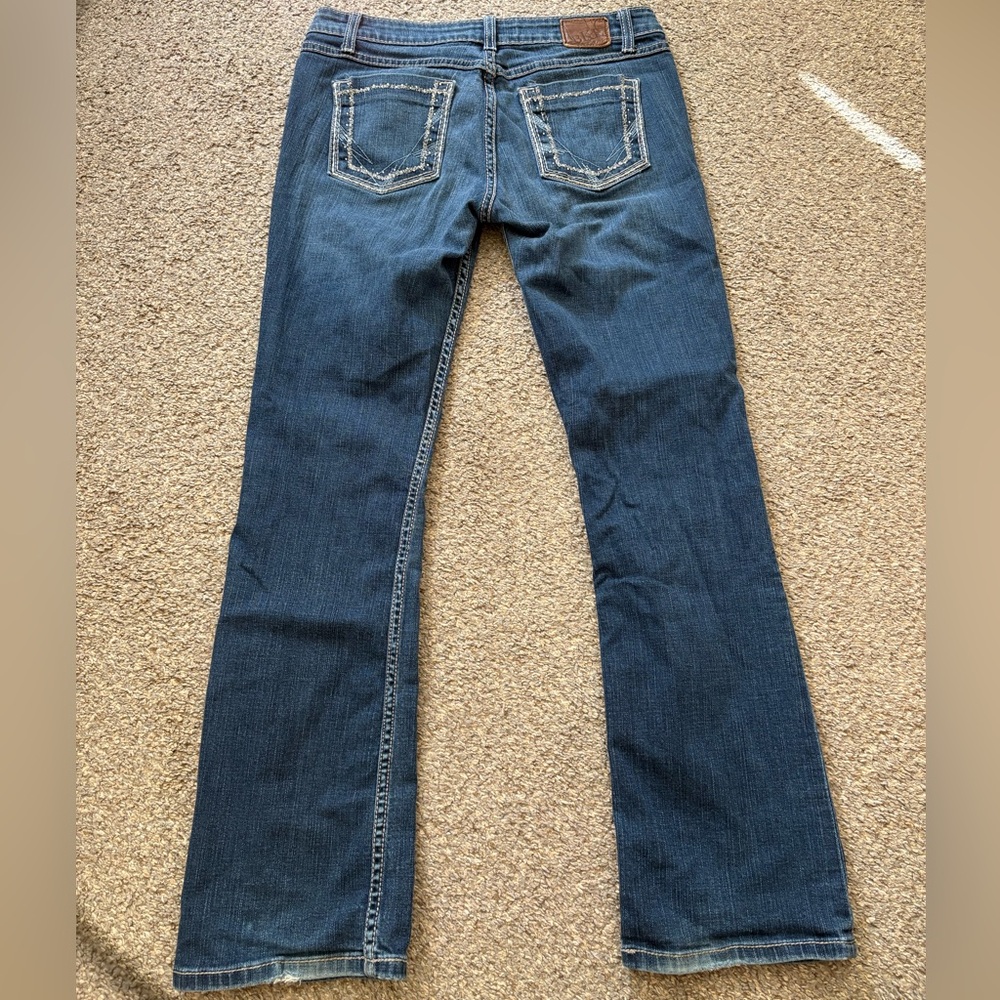 BKE Sabrina Mid Rise Boot Cut Jeans Size 30 - Picture 3 of 16